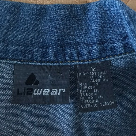 LizWear Jeans Mini Dress - Picture 3 of 3
